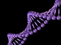 DNA simplified Royalty Free Stock Photo