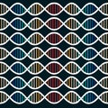 DNA Spirals background