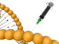 DNA strand injection concept