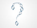 DNA strand question mark