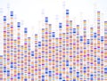 Dna test infographic. Dna test, barcoding, genome map