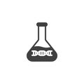 DNA testing vector icon Royalty Free Stock Photo