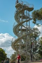 The DNA Tower in King`s Park at Perth, Australia.