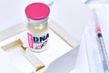 DNA vaccine Royalty Free Stock Photo