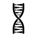 DNA vector icon Royalty Free Stock Photo