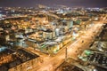 Dnepropetrovsk industrial district Royalty Free Stock Photo