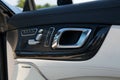 Photos of Mercedes Benz SL550 convertible. Dashboard view. Detailing Royalty Free Stock Photo