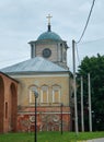 Dnieper Gates.Church of the Smolensk Royalty Free Stock Photo