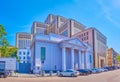 The Golden Rose Synagogue and modern Menorah Center, on August 24 in Dnipro