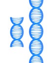 Dns spiral chain seamless vector symbol