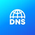 DNS vector icon for web