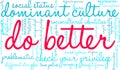 Do Better Word Cloud Royalty Free Stock Photo