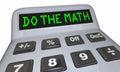 Do the Math Solve Problem Calculator Words
