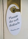 Do Not Disturb.
