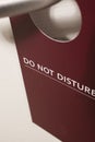 Do not disturb - hotel tag