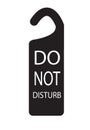 Do not disturb icon on white background.