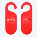 Do not disturb sign Royalty Free Stock Photo