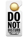 Do Not Disturb Sign