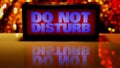 Do not disturb studio quality celebrities background