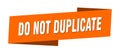 do not duplicate banner template. do not duplicate ribbon label. Royalty Free Stock Photo