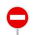 Do Not Enter - road sign Royalty Free Stock Photo