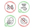 Sallary, Face cream and Tutorials icons set. Share idea sign. Person earnings, Gel, Quick tips. Solution. Vector