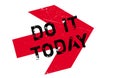 Do it today stamp