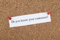 Do You Know Your Customers