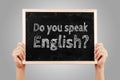 Do you speak English Language Concept Royalty Free Stock Photo