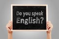 Do you speak English Language Concept