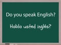 Do you speak English in Spanish