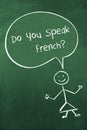 Do You Speak French Royalty Free Stock Photo