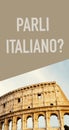 Do you speak Italian, in mobile stories format