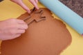 Do it yourself: Gingerbread cookies tutorial. Step by step recipe. Step 13.
