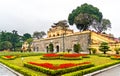 Doan Mon, the main gate of Thang Long Imperial Citadel in Hanoi, Vietnam Royalty Free Stock Photo