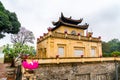 Doan Mon, the main gate of Thang Long Imperial Citadel in Hanoi, Vietnam Royalty Free Stock Photo