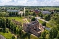 Dobele castle ruins XIV on XVI century, Dobele, Latvia