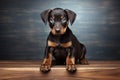 Doberman Pinscher Dog Puppy, Full Body