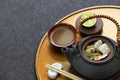 Dobin mushi Japanese cuisine Royalty Free Stock Photo