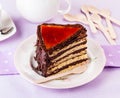 Dobos cake Royalty Free Stock Photo