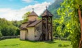 The Dobrilovina Old Monastery Royalty Free Stock Photo