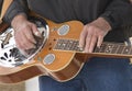 Dobro Played by a Bluefrass Muscian