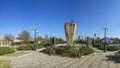 Monument to the victims of the Holodomor in Dobroslav, Ukraine