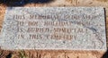 Doc Holliday Memorial Disclaimer