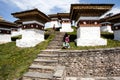 Dochu la high up in the Himalayas, Western Bhutan, Asia