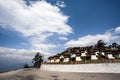 Dochu la high up in the Himalayas, Western Bhutan, Asia