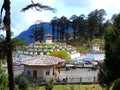 Druk Wangyal Chortens at Dochula Pass, Bhutan Royalty Free Stock Photo