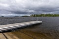 Lake Vermilion Boat Ramp and Dock Royalty Free Stock Photo