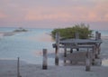 Dock in disrepair Royalty Free Stock Photo