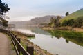 Dock at Lake Chabot Royalty Free Stock Photo